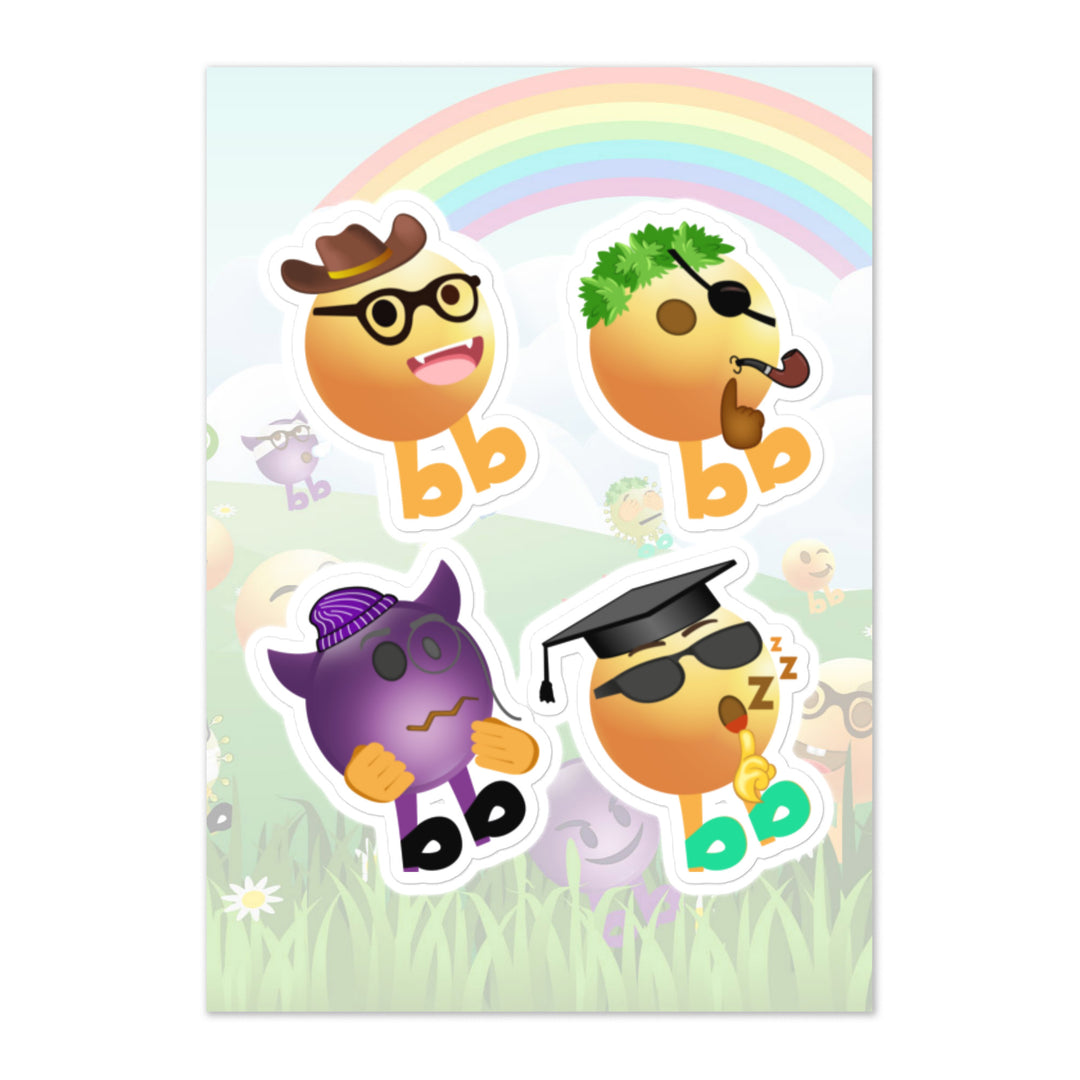 Megabb PaPa Stickers - Emojibb