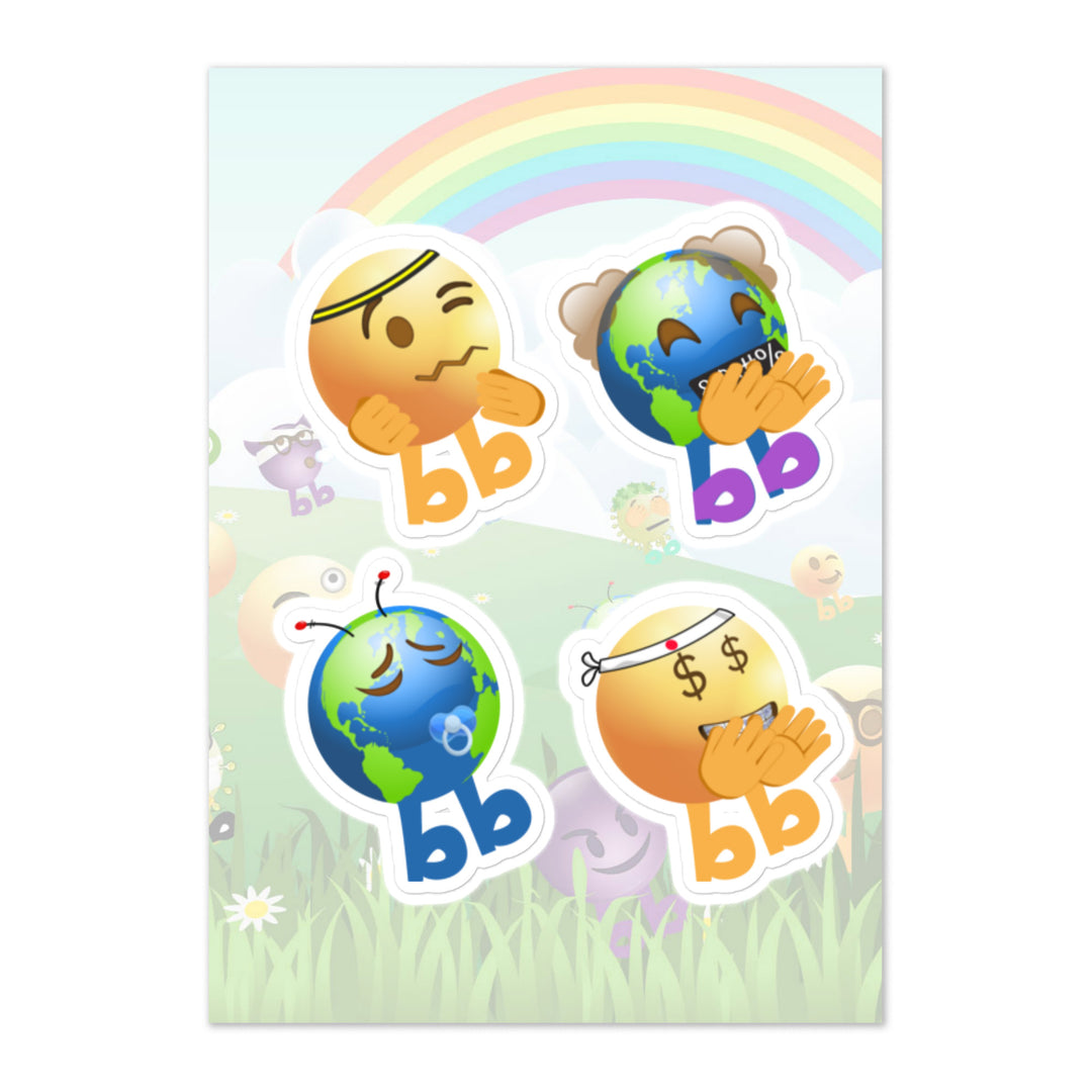 Megabb PaPa Stickers - Emojibb