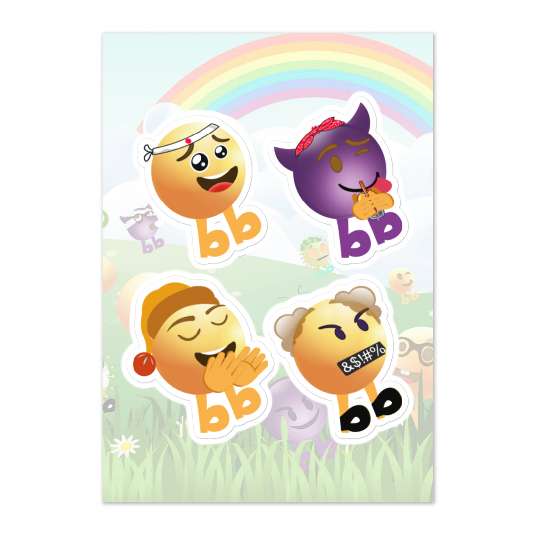 Megabb PaPa Stickers - Emojibb