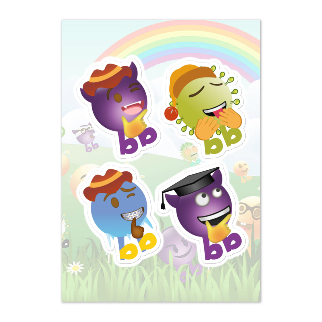 Megabb PaPa Stickers - Emojibb