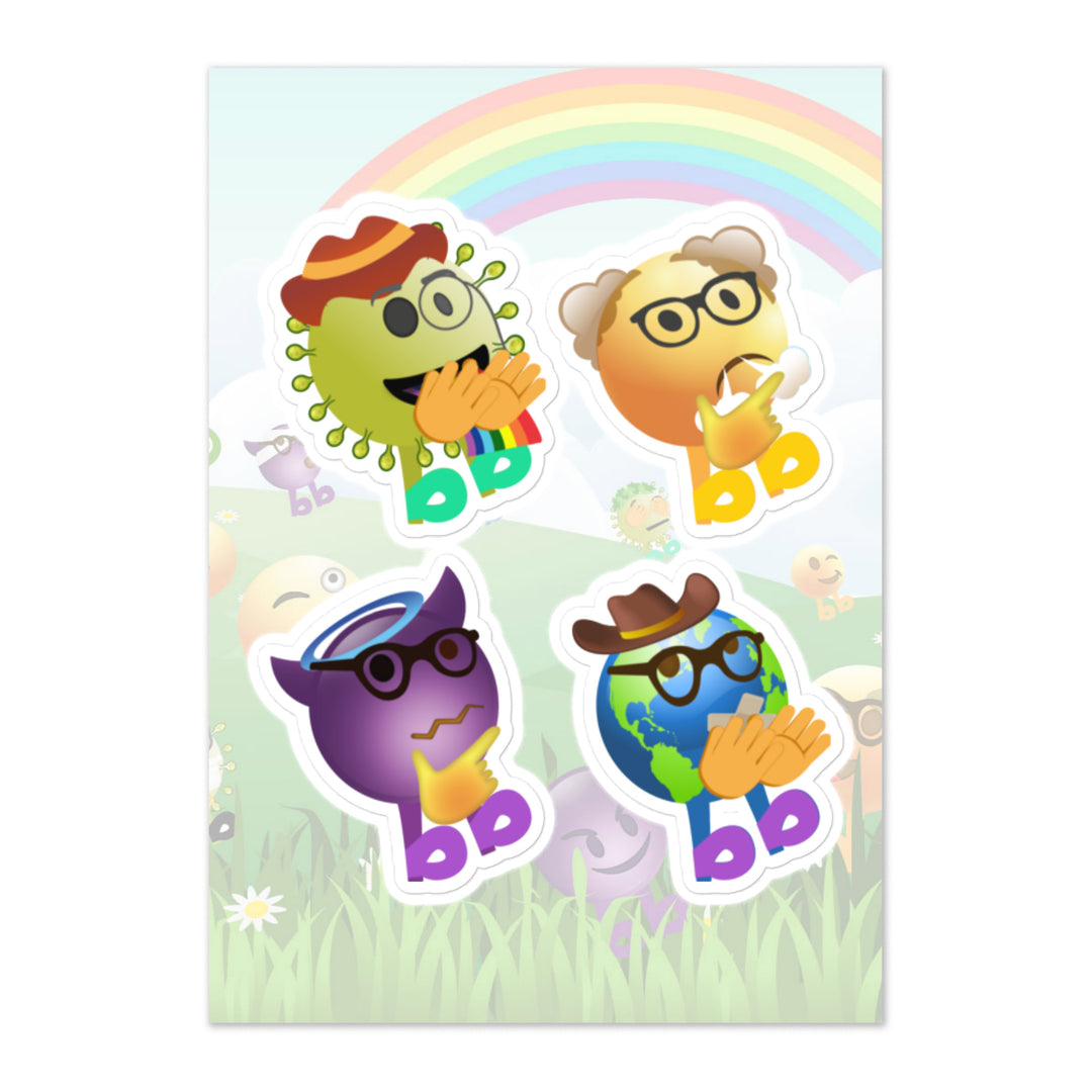 Megabb PaPa Stickers - Emojibb