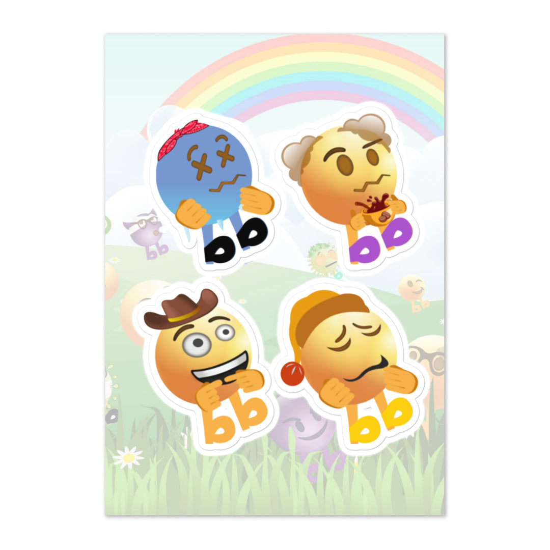 Megabb PaPa Stickers - Emojibb