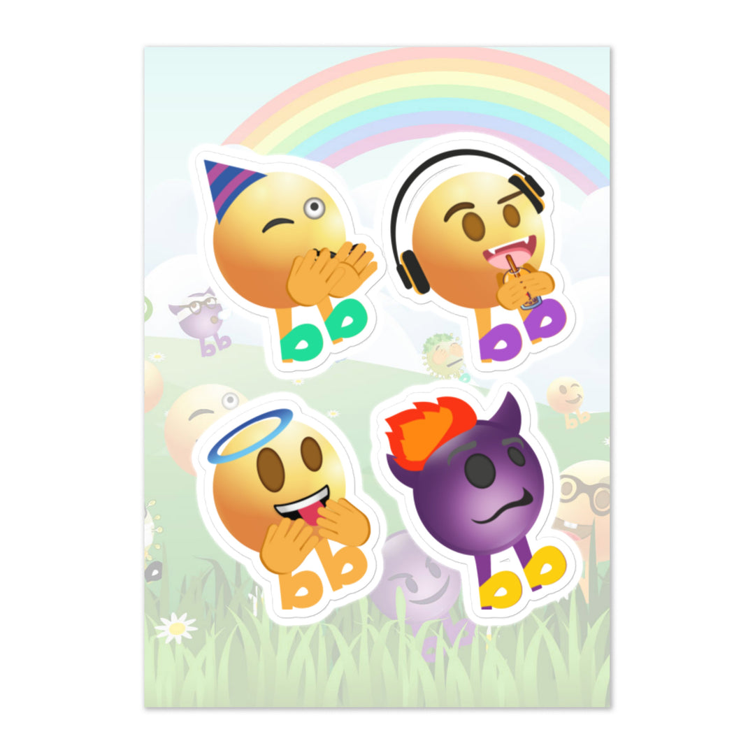 Megabb PaPa Stickers - Emojibb