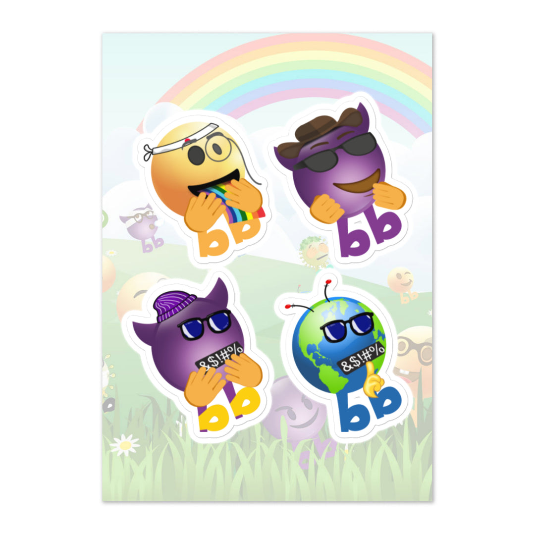 Megabb PaPa Stickers - Emojibb