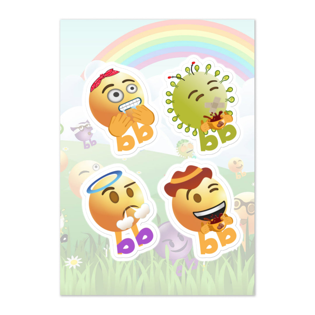 Megabb PaPa Stickers - Emojibb