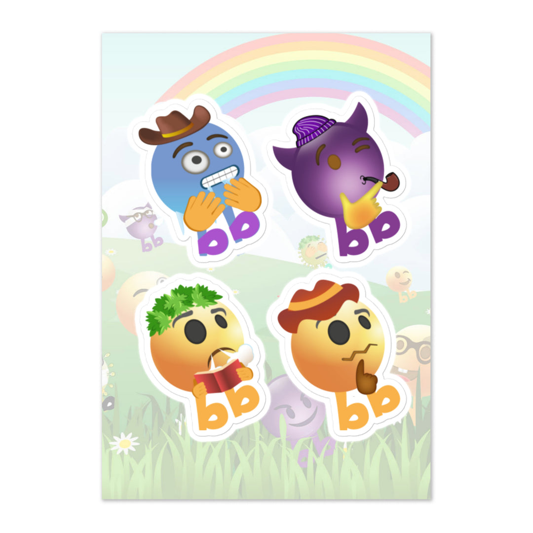 Megabb PaPa Stickers - Emojibb