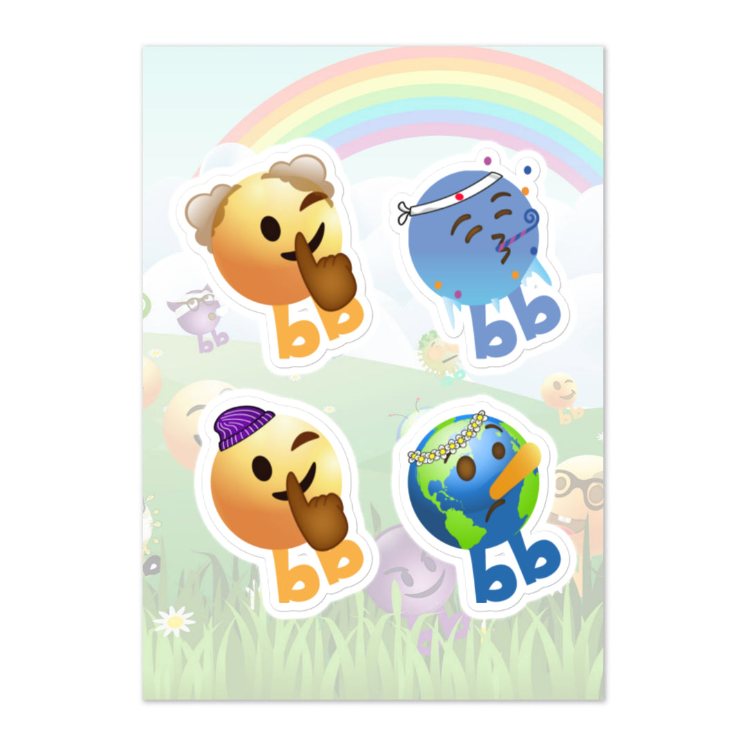 Megabb PaPa Stickers - Emojibb