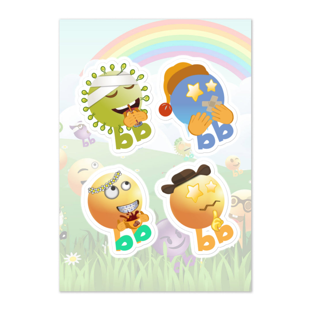 Megabb PaPa Stickers - Emojibb