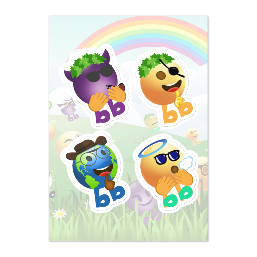 Megabb PaPa Stickers - Emojibb