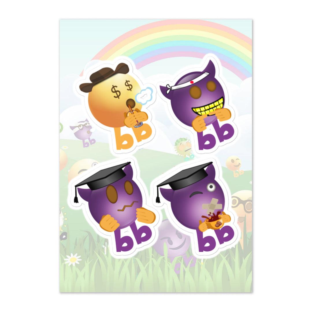 Megabb PaPa Stickers - Emojibb