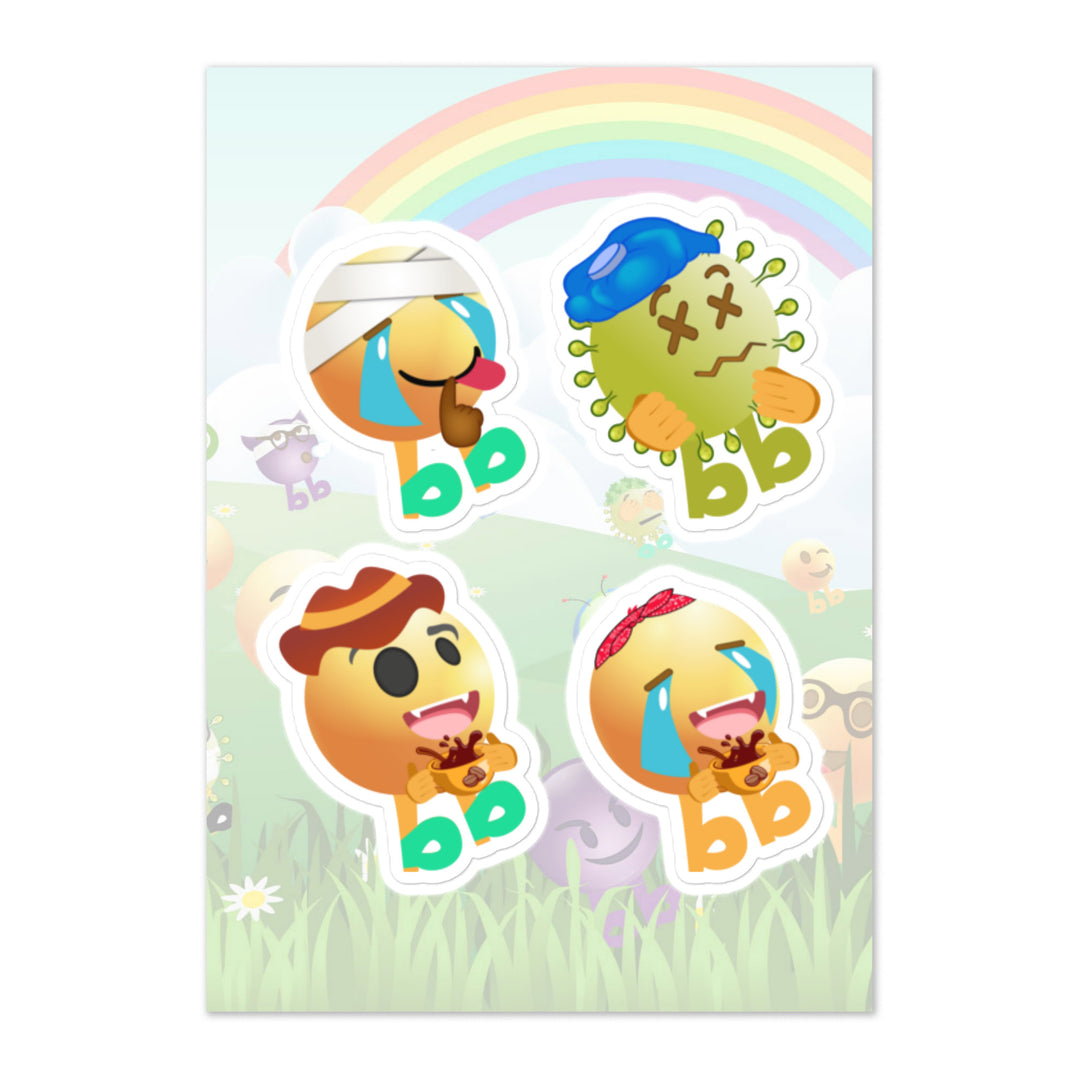 Megabb PaPa Stickers - Emojibb