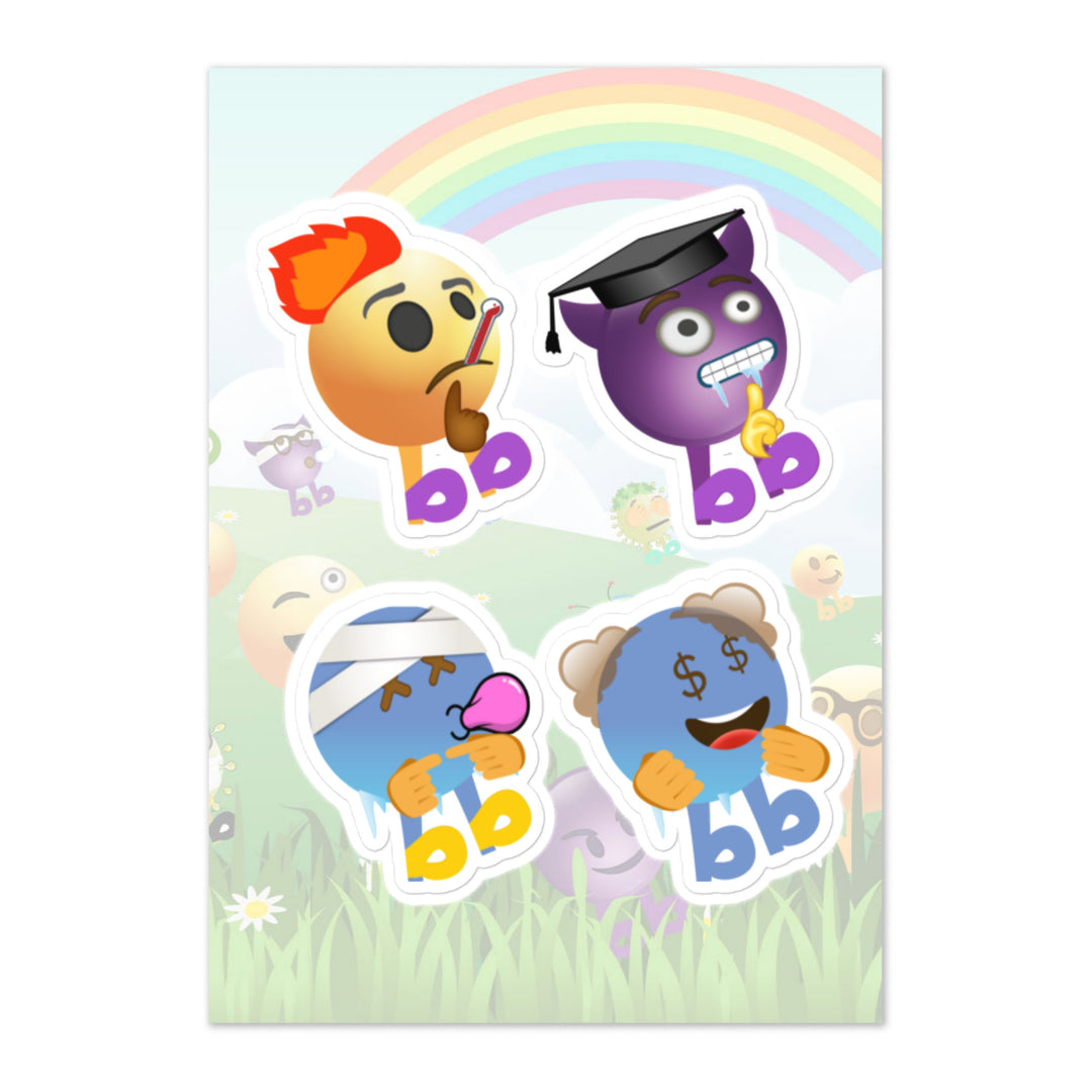 Megabb PaPa Stickers - Emojibb