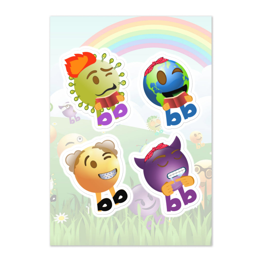 Megabb PaPa Stickers - Emojibb