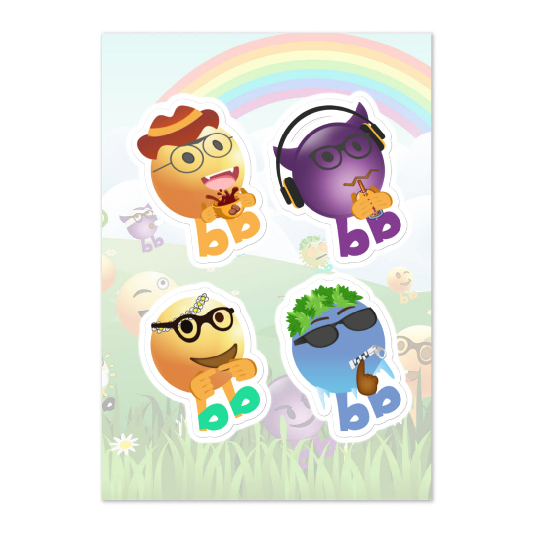 Megabb PaPa Stickers - Emojibb