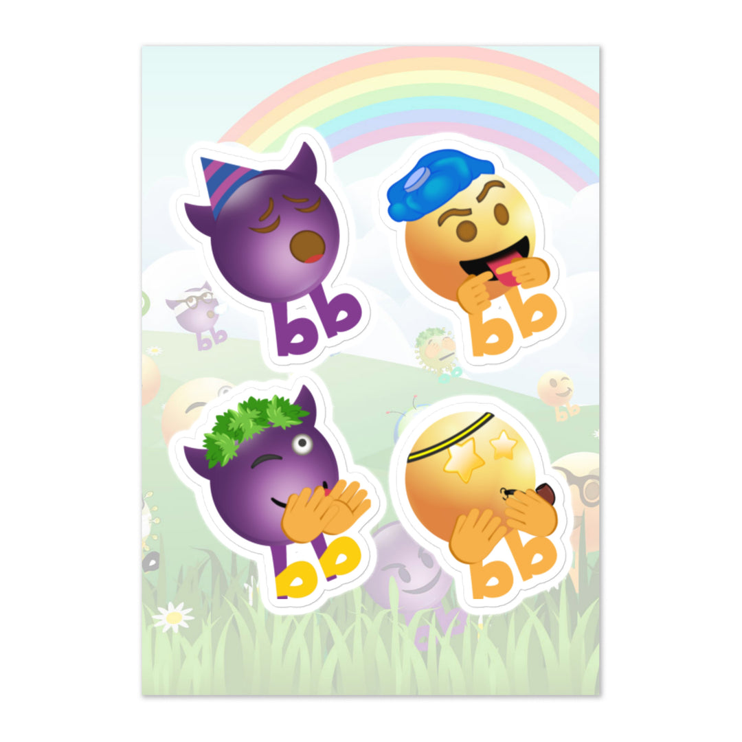 Megabb PaPa Stickers - Emojibb