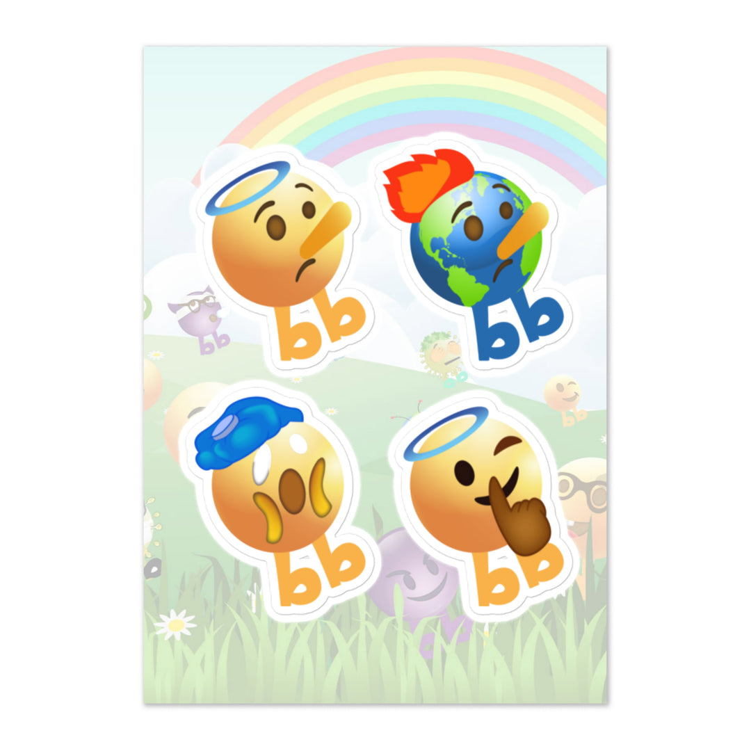 Megabb PaPa Stickers - Emojibb