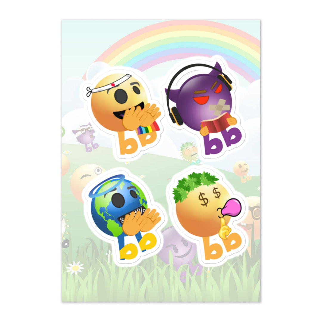 Megabb PaPa Stickers - Emojibb