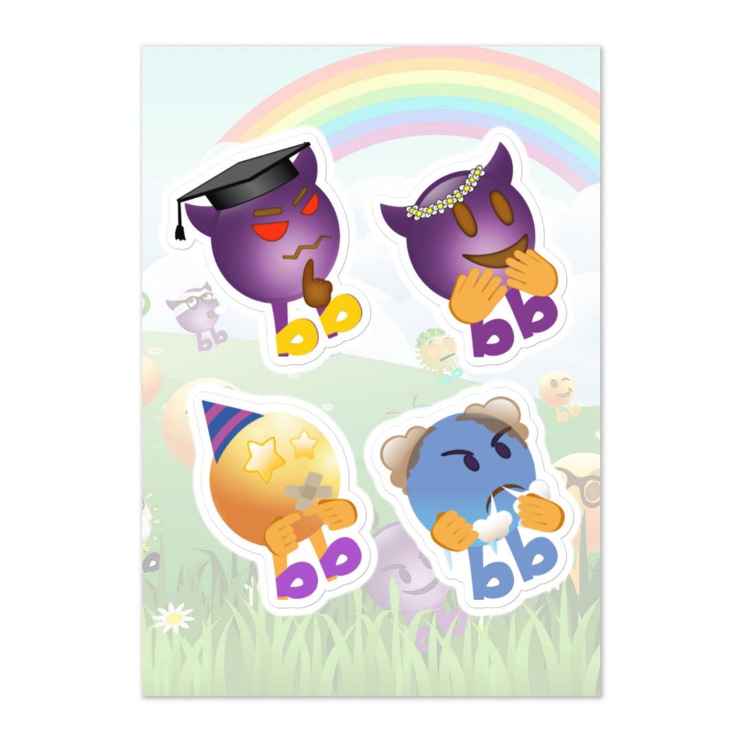 Megabb PaPa Stickers - Emojibb