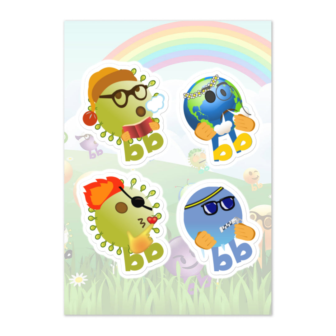 Megabb PaPa Stickers - Emojibb