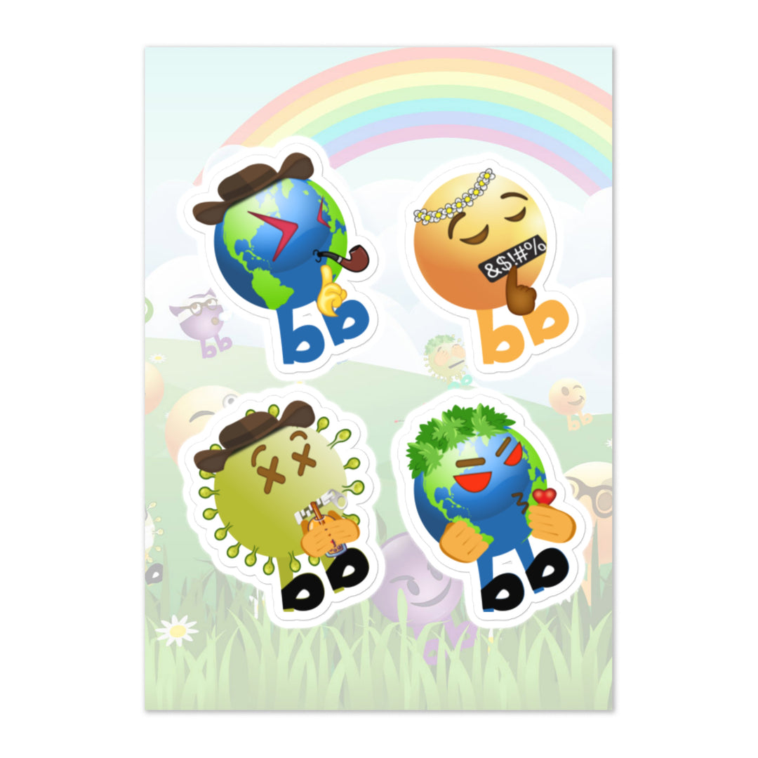 Megabb PaPa Stickers - Emojibb