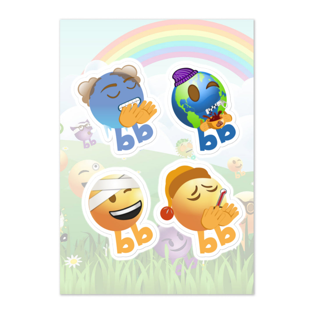 Megabb PaPa Stickers - Emojibb