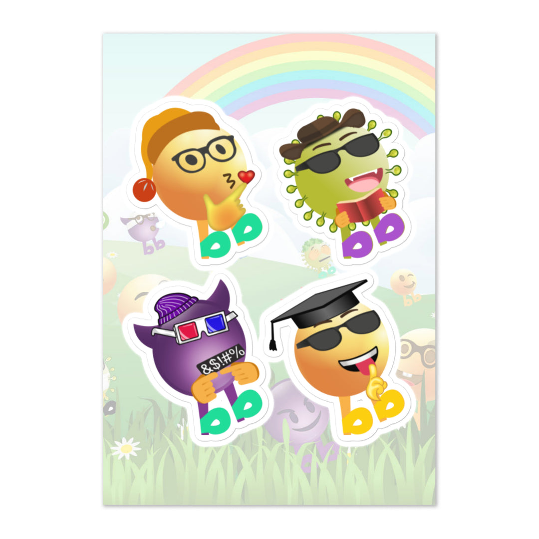 Megabb PaPa Stickers - Emojibb