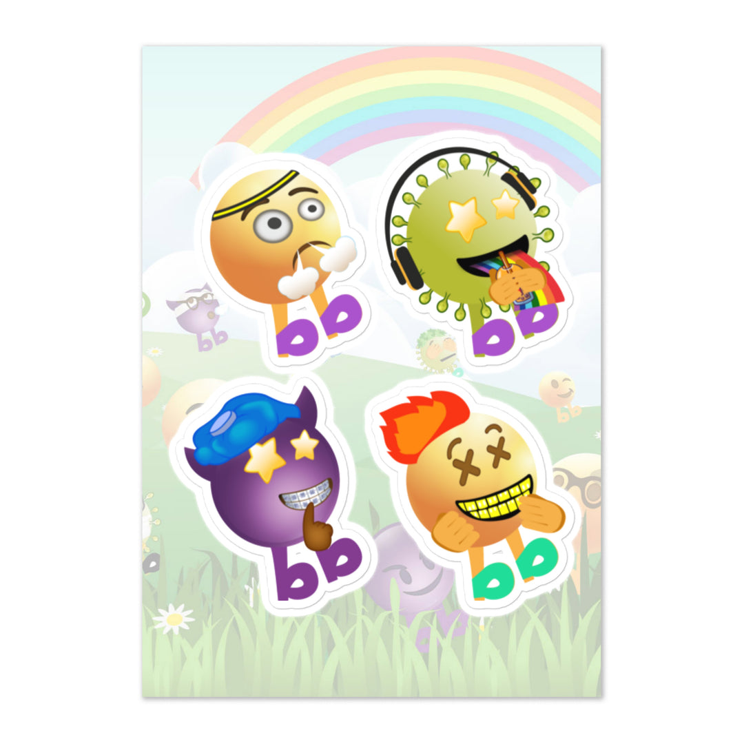 Megabb PaPa Stickers - Emojibb