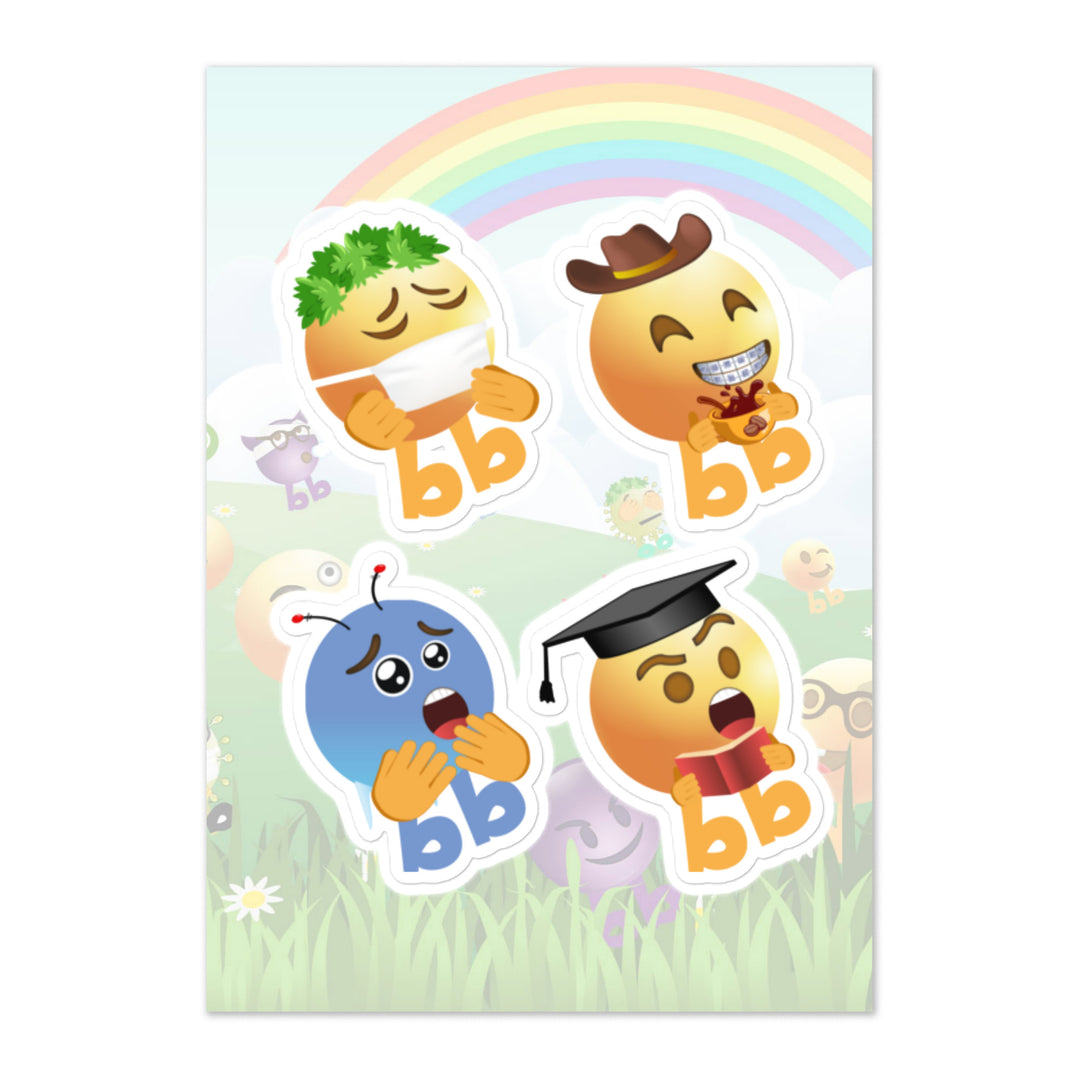 Megabb PaPa Stickers - Emojibb