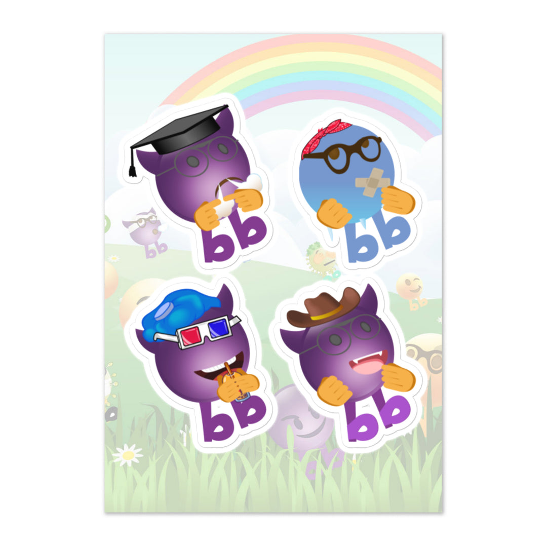 Megabb PaPa Stickers - Emojibb