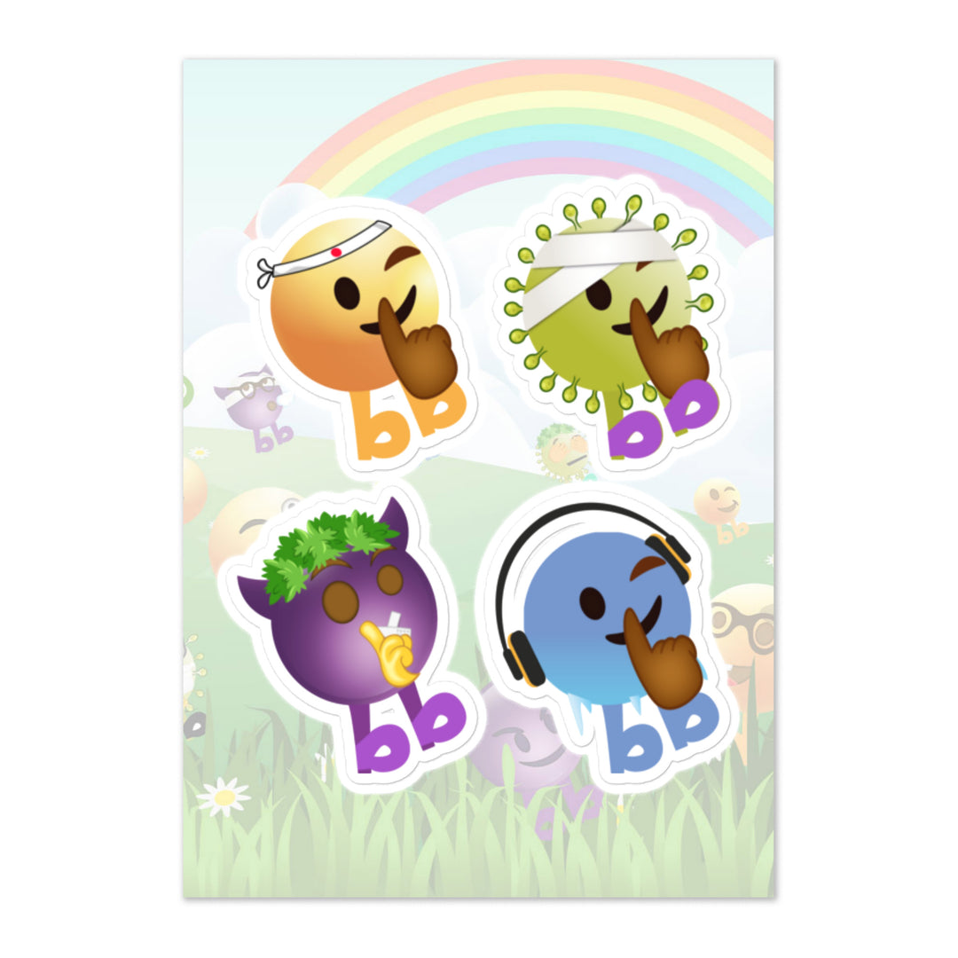 Megabb PaPa Stickers - Emojibb