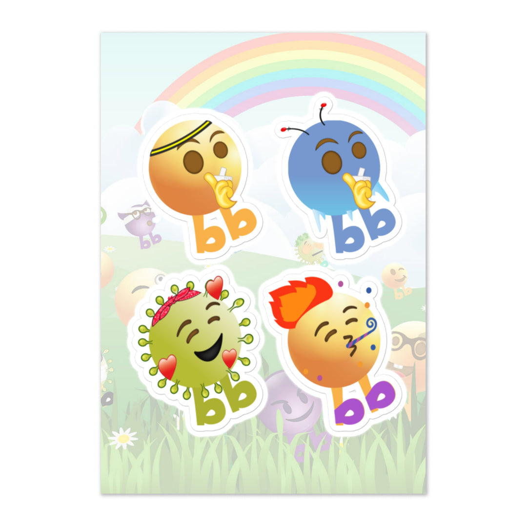 Megabb PaPa Stickers - Emojibb