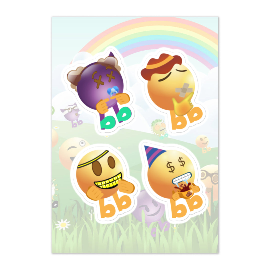 Megabb PaPa Stickers - Emojibb