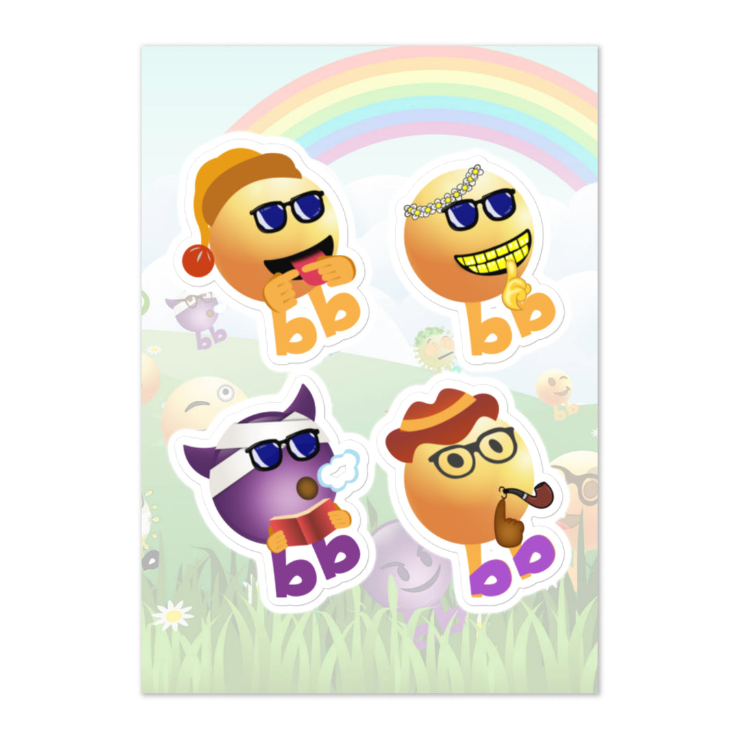 Megabb PaPa Stickers - Emojibb