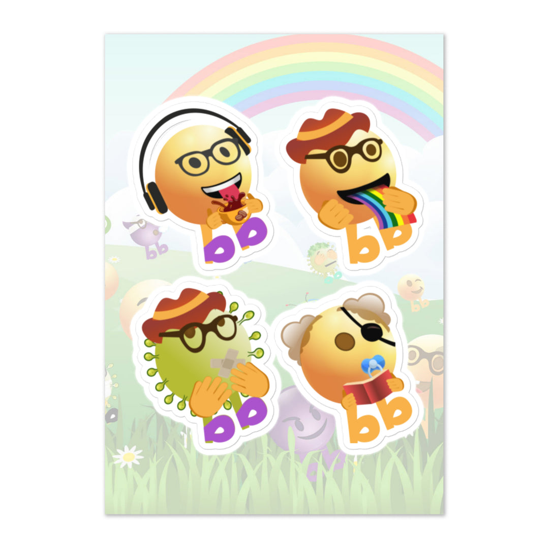 Megabb PaPa Stickers - Emojibb