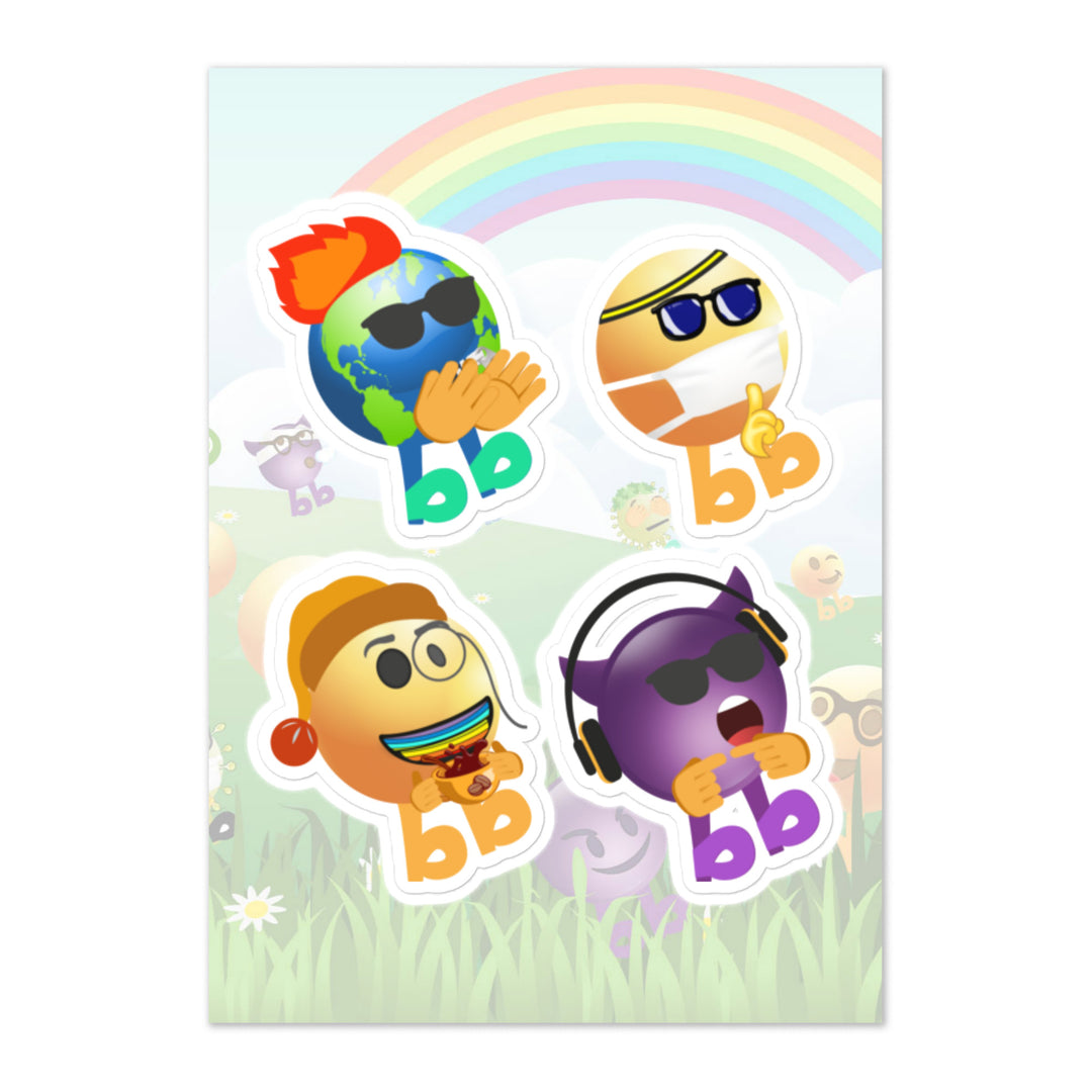 Megabb PaPa Stickers - Emojibb