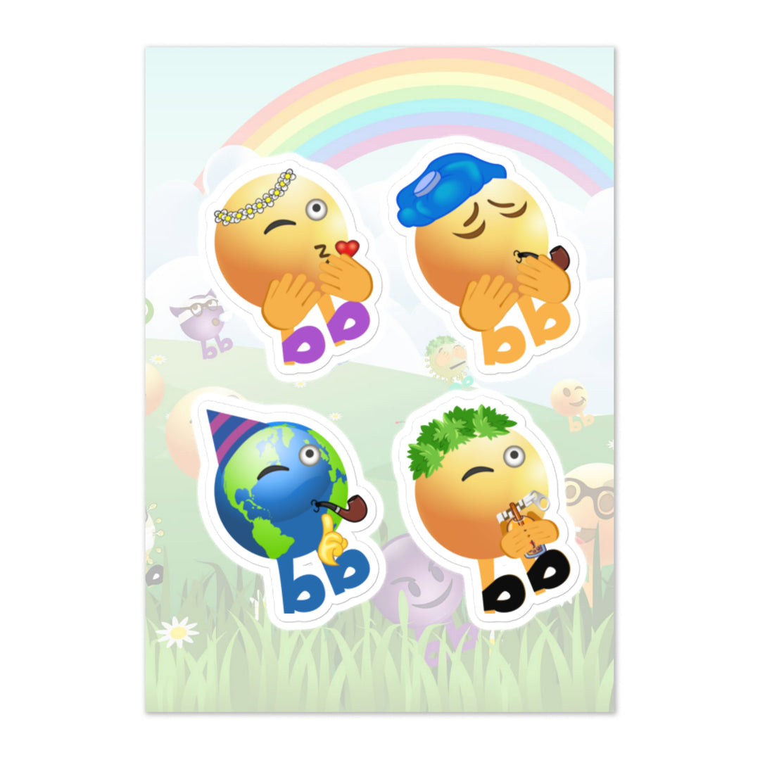 Megabb PaPa Stickers - Emojibb