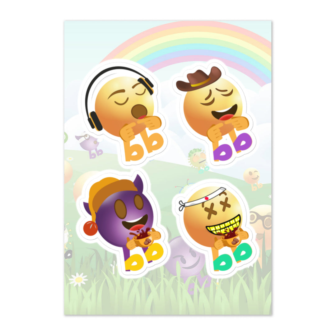 Megabb PaPa Stickers - Emojibb