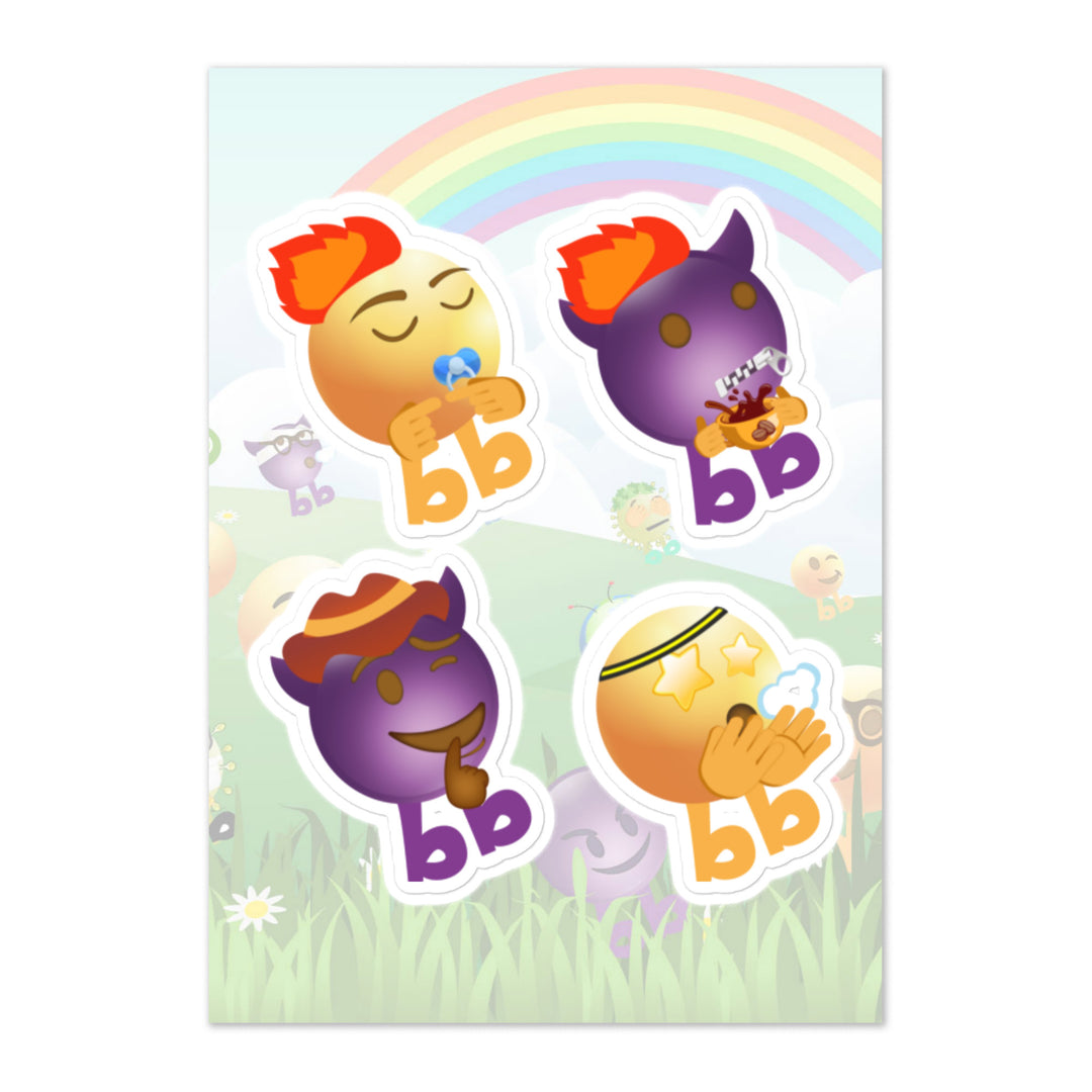 Megabb PaPa Stickers - Emojibb