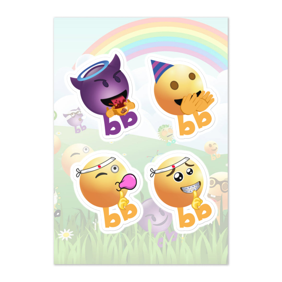 Megabb PaPa Stickers - Emojibb