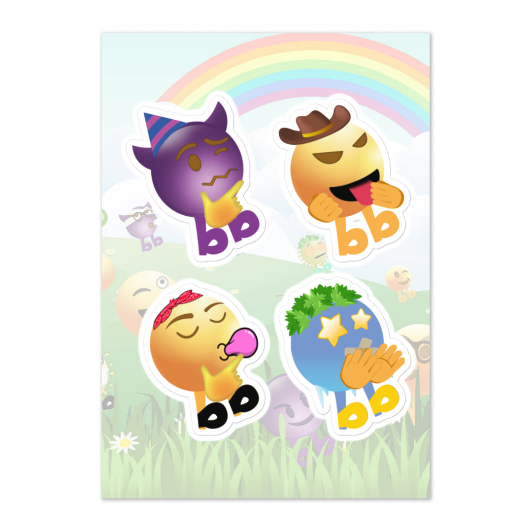 Megabb PaPa Stickers - Emojibb