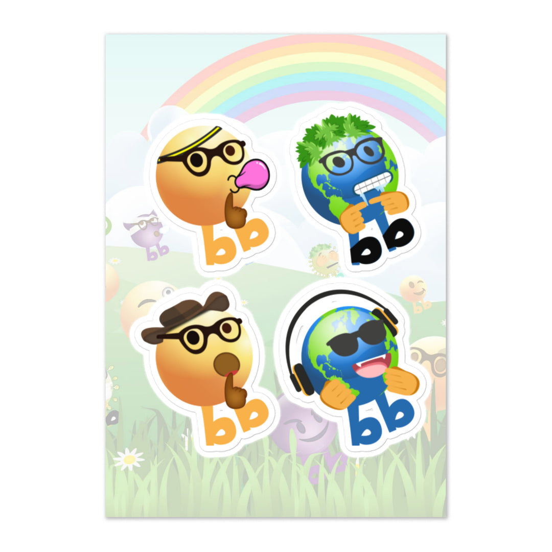 Megabb PaPa Stickers - Emojibb