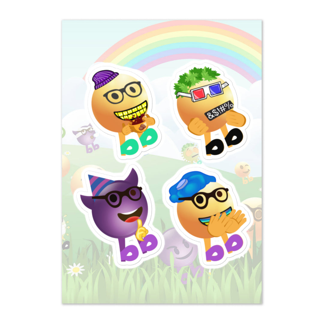 Megabb PaPa Stickers - Emojibb