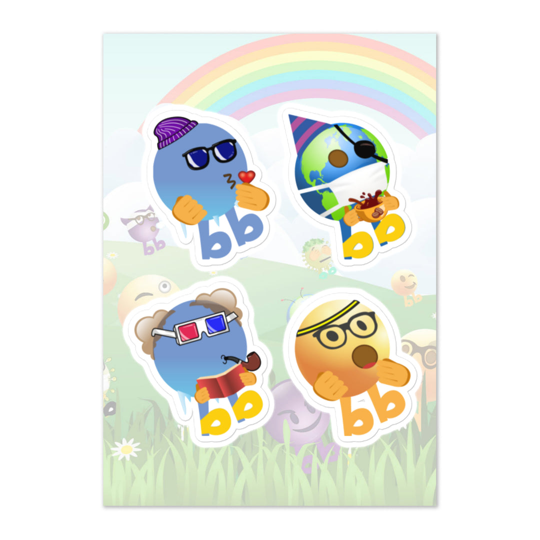 Megabb PaPa Stickers - Emojibb
