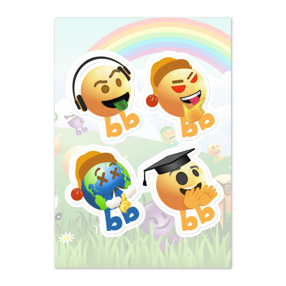 Megabb PaPa Stickers - Emojibb