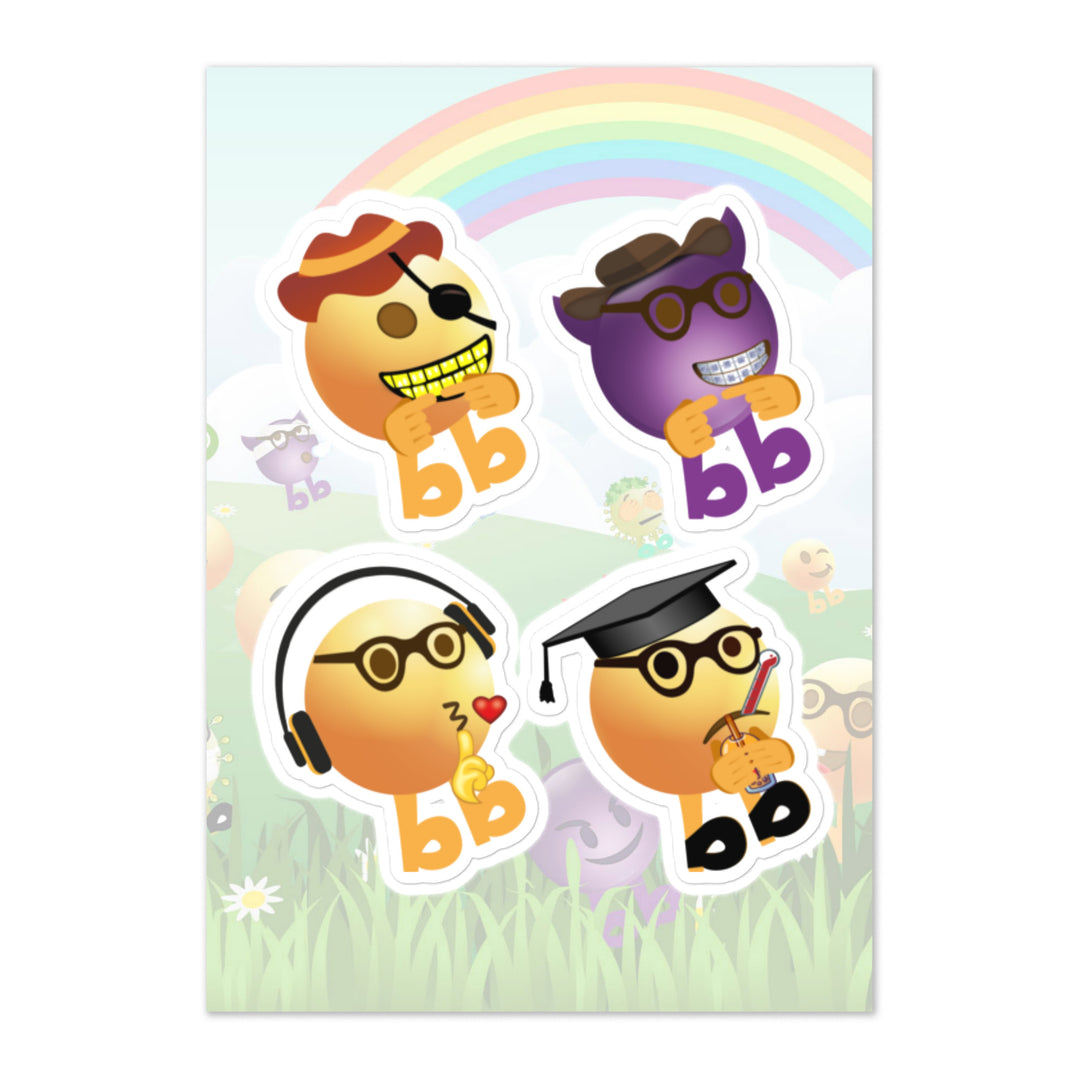 Megabb PaPa Stickers - Emojibb