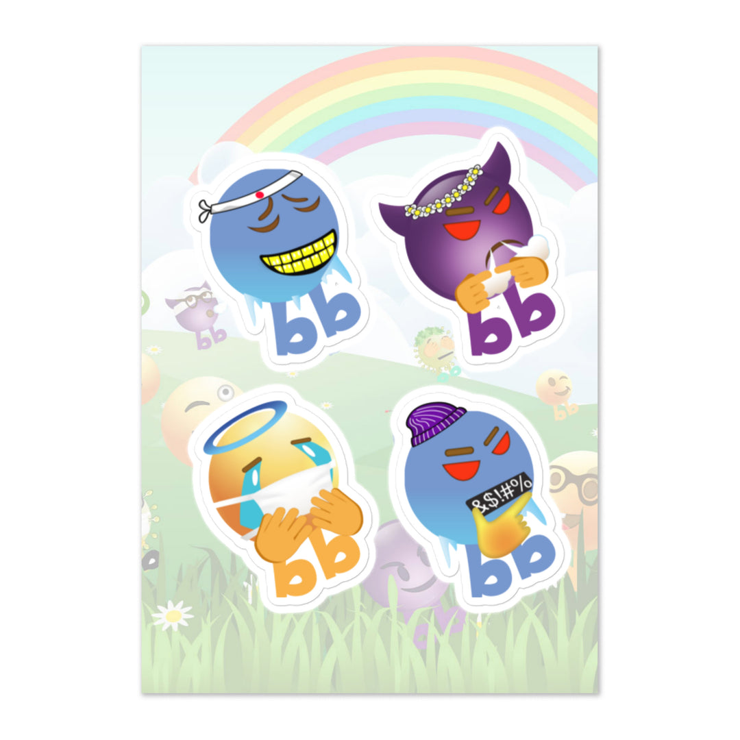 Megabb PaPa Stickers - Emojibb