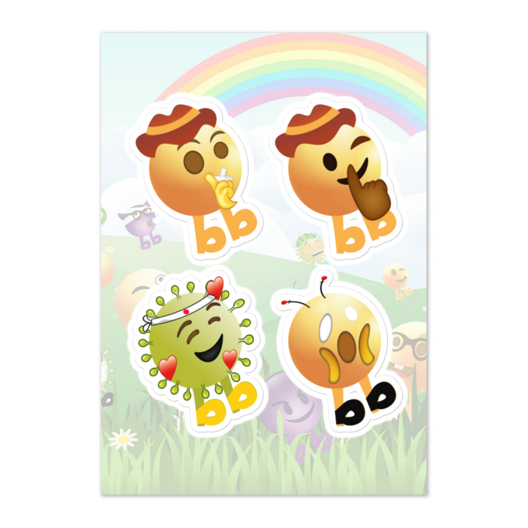 Megabb PaPa Stickers - Emojibb