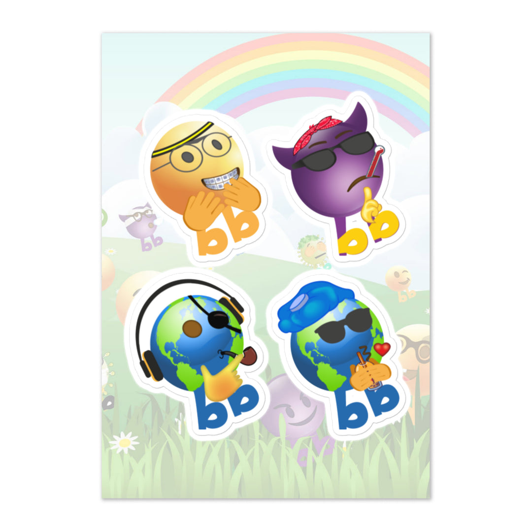 Megabb PaPa Stickers - Emojibb