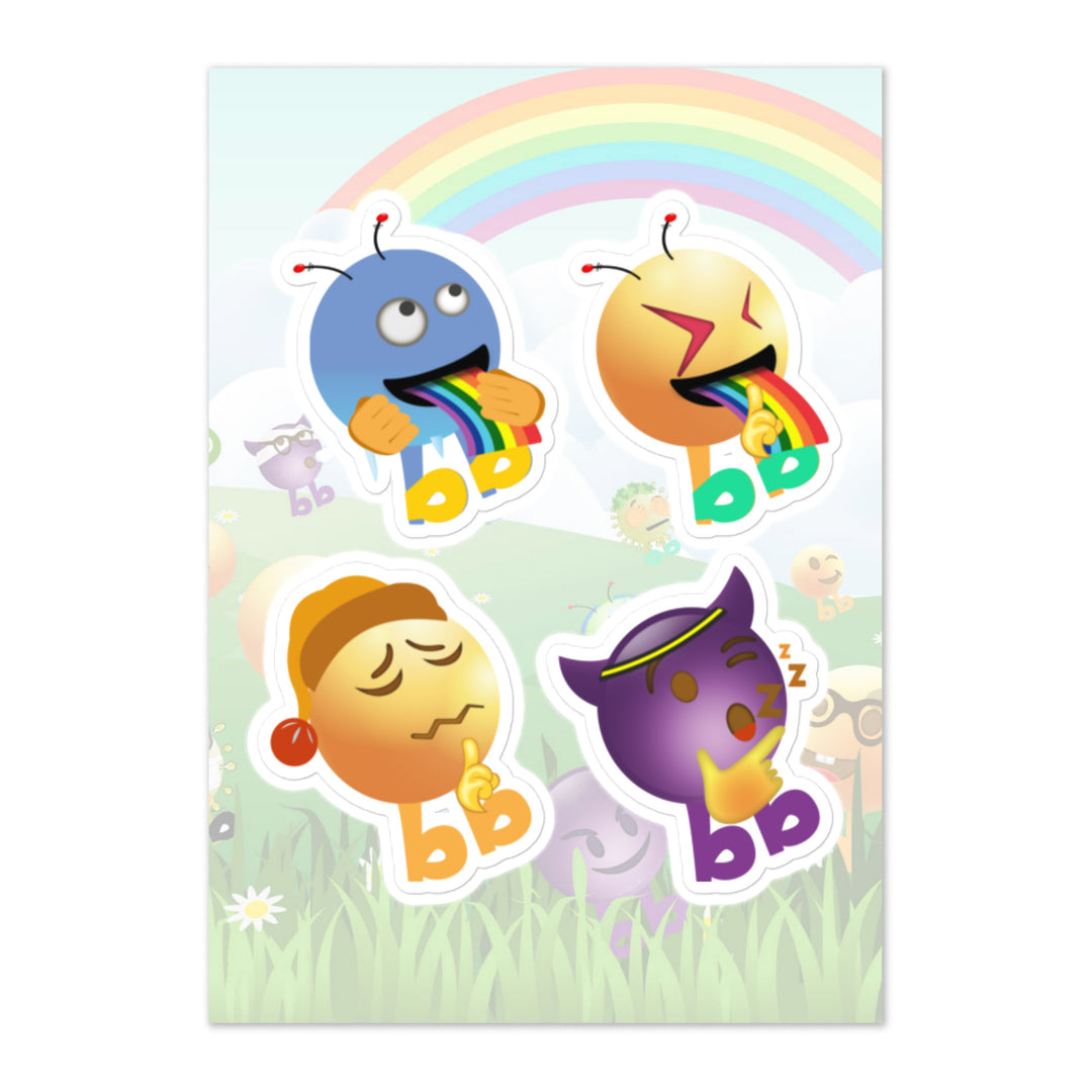 Megabb PaPa Stickers - Emojibb