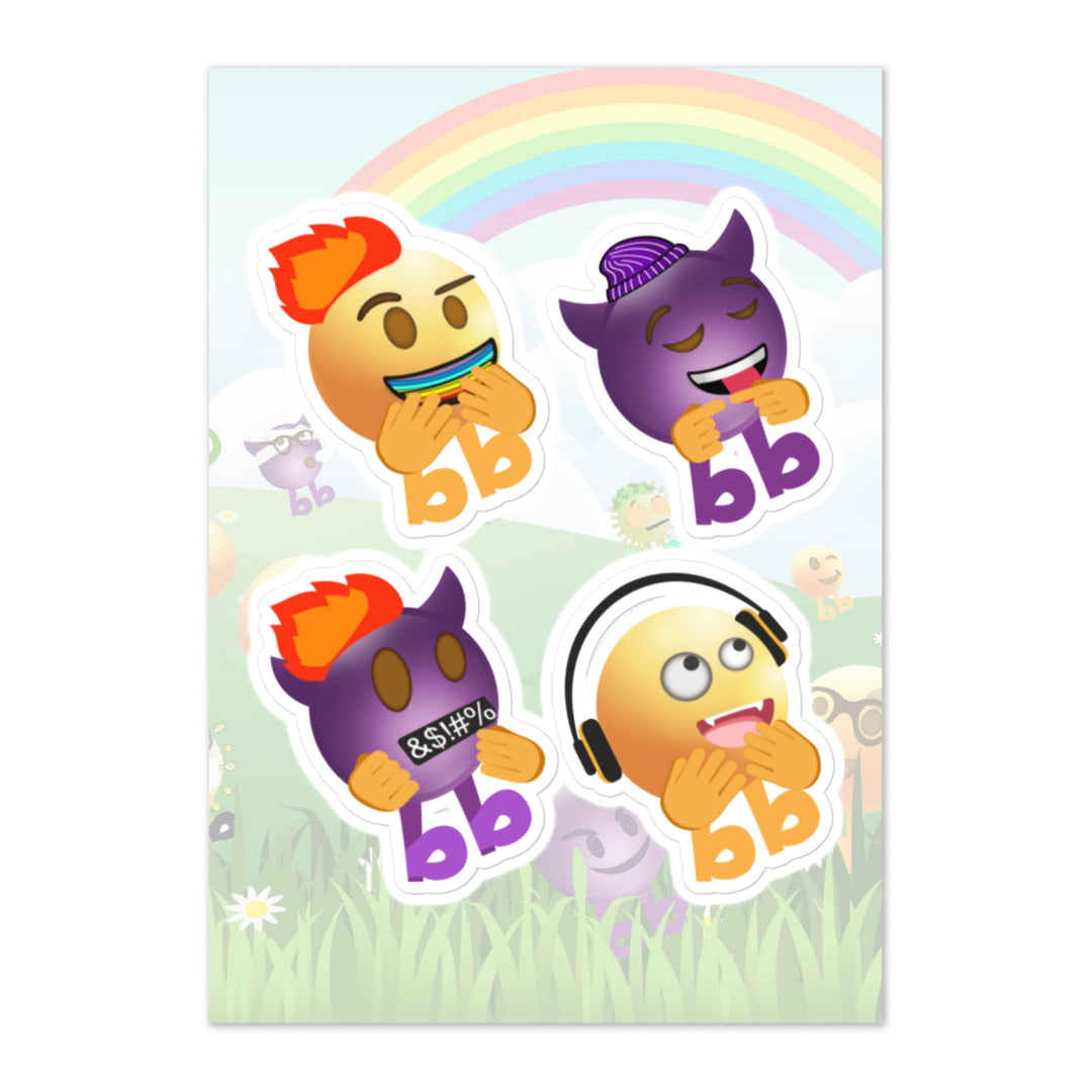 Megabb PaPa Stickers - Emojibb